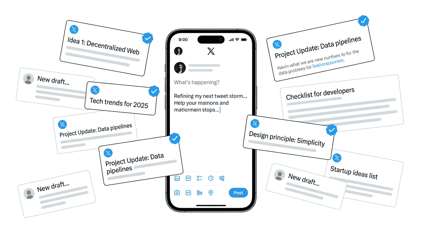 How to schedule tweets on X (every method, compared)
