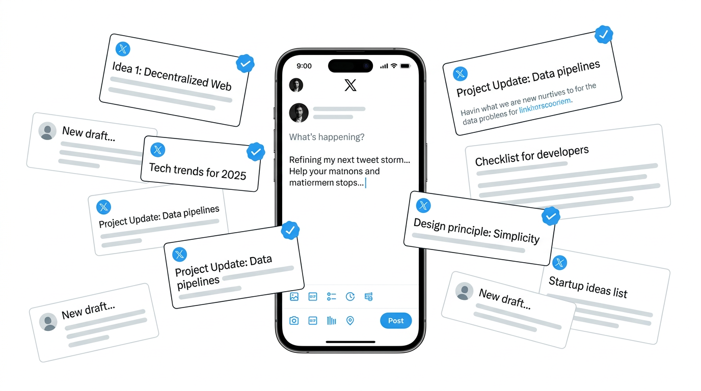 How to schedule tweets on X (every method, compared) | EchoPost